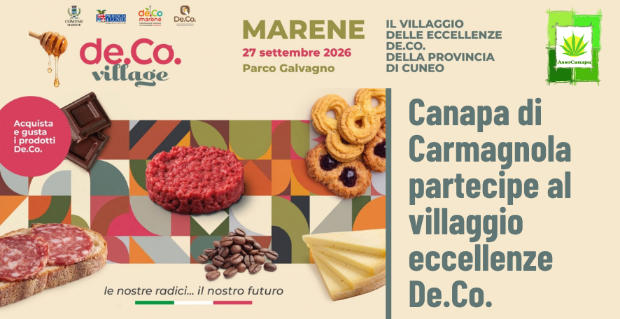 A MARENE IL PRIMO FESTIVAL DEI PRODOTTI DE.C.O.