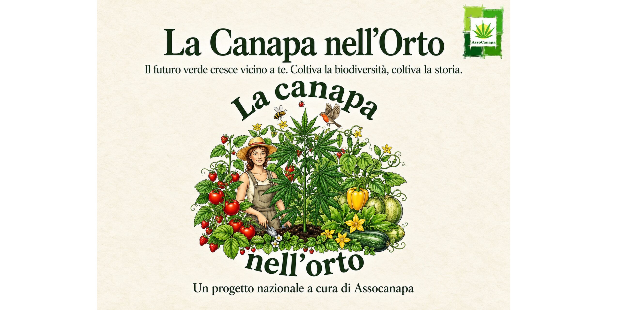 Il nostro Nuovo Progetto: La Canapa nell&rsquo;Orto